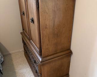 Tall dresser side view