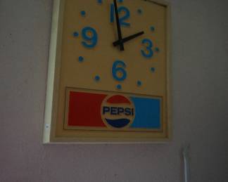 PEPSI CLOCK 