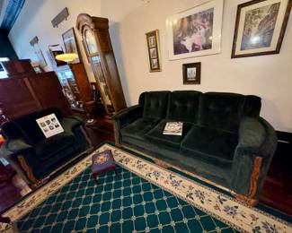 1920's couch and chair
