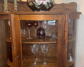 Original Gone with the Wind lamp, electrified