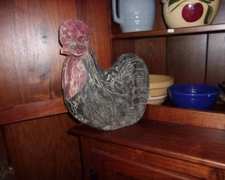 Wooden Rooster