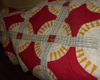 One of Many Hand Stitched Quilts