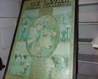 Vintage Metal Advertising Sign