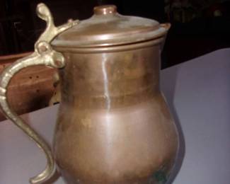 Copper Mug w/Lid