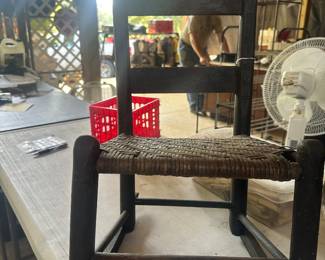 Primitive child’s rocker 