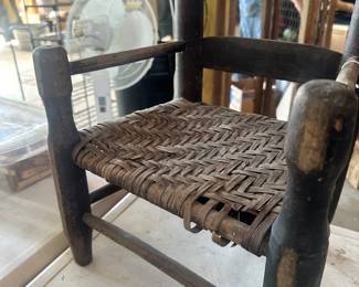 Primitive child’s chair 