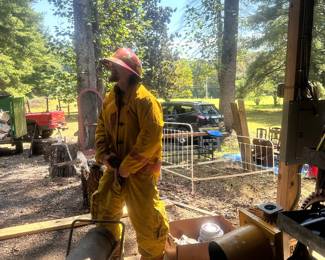 Vintage fireman’s outfit 