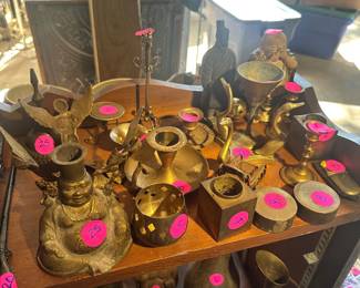 Brass items 