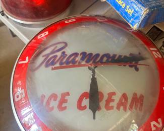 Paramount ice cream clock