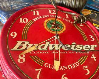 Budweiser clock