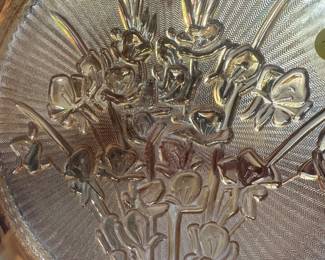 Gold iris plate