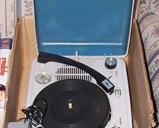 JC Penney portable record player