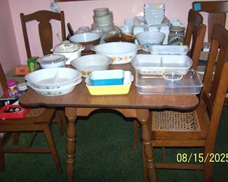 Pyrex, Glas-Bake and Fire King dishes