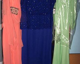 Sample of evening wear