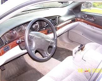 Interior of Buick