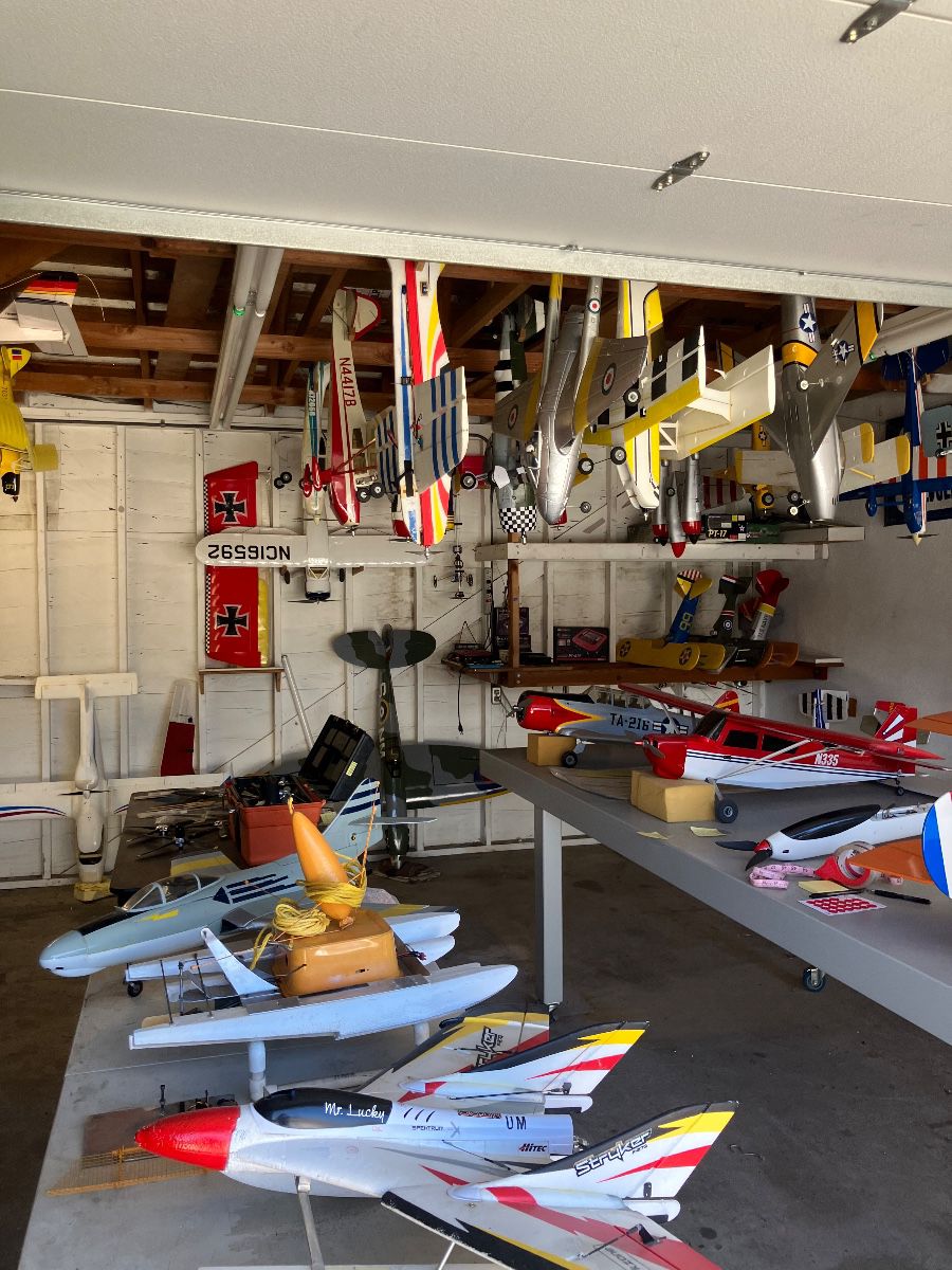 Some of the many RC planes