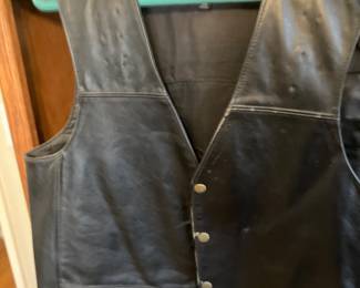 Harley Davidson Leather vest