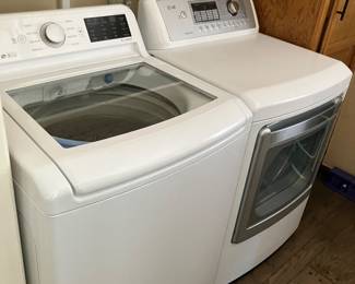 LG washer & dryer