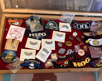 Harley Davidson patches & pins, Sturgiss