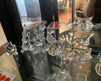 Princess House & Pets crystal animals