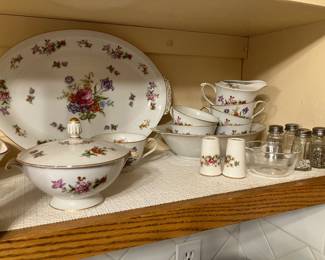 Harmony House “Dresdenia,” Fine China Partial set