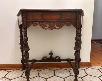 Antique hall table