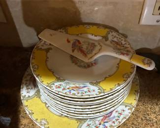 Kingscote by Andrea/Sadek 9 Dessert Plate Set