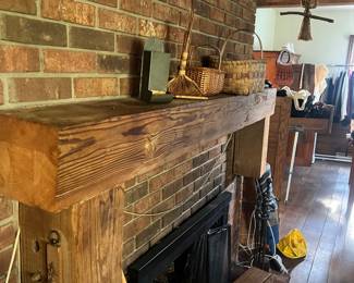 Barn Beam Mantle 