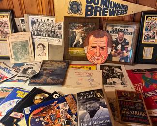 Vintage Signed Sports Collection