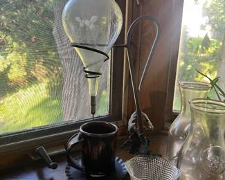 Antique kitchen items 