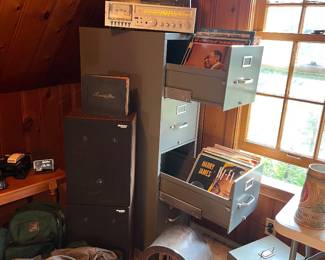 Records and stereo system
