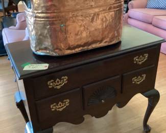 Table $60 copper pot $60