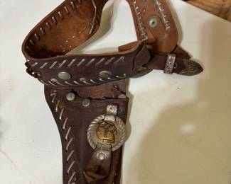 Roy Rogers toy gun belt