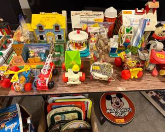Fisher Price vintage toys