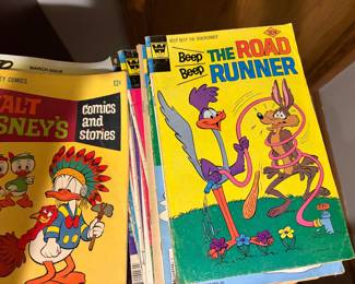 Vintage comic books