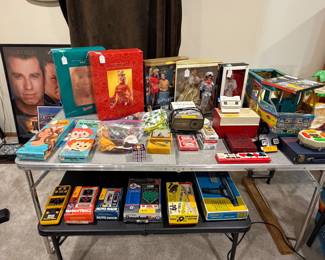Barbie, games & misc vintage toys