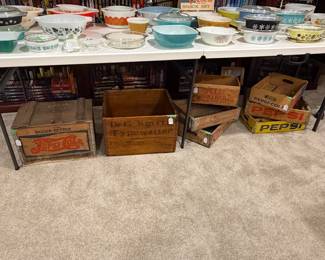 Vintage crates