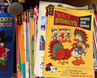 Vintage comic books