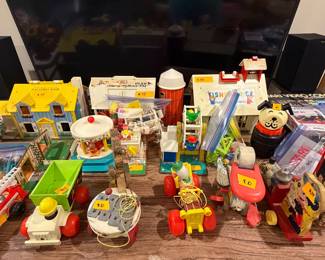 Fisher Price vintage toys