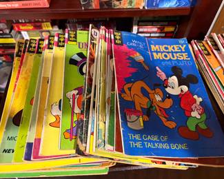 Vintage comic books