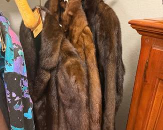 Vintage mink coats