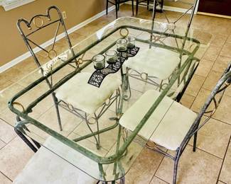 Glass Dinning Table 