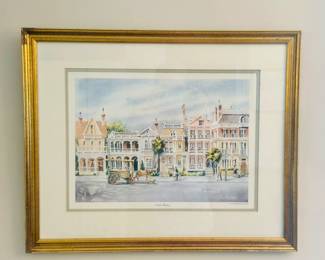 Charleston Row House Painting 