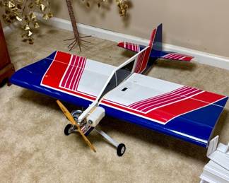 Large Gas-Powered RC Airplane