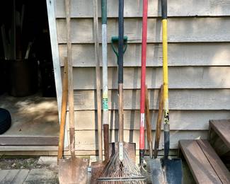 Garden & Yard Tools Shovels • Rakes • Cultivator