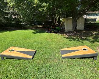 Matching Cornhole Boards
