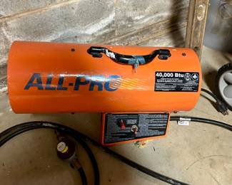 All-Pro Propane Forced-Air Heater