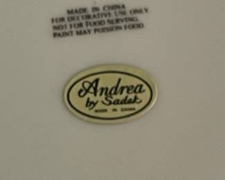 Andrea by Sadek Hydrangea Reticulated Decorative Plate