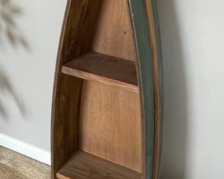 Nautical Canoe Shelf