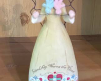 Russ Berrie Country Gatherings "Friendship Warms The Heart" Angel Figurine